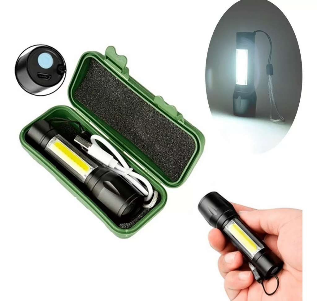 Linterna Táctica Recargable